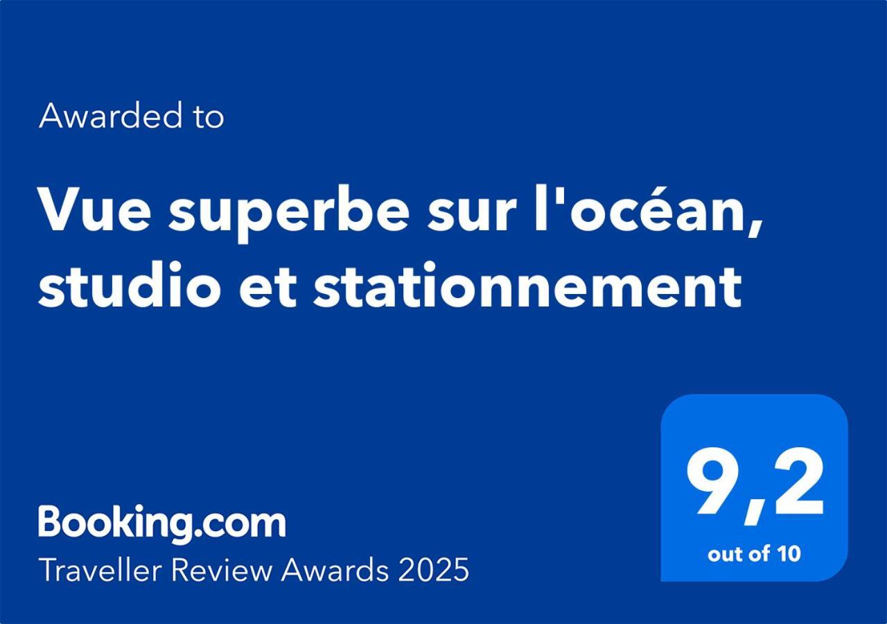 Vue Superbe Sur L'Ocean, Studio Et Stationnement Saint-Jean-de-Monts Kültér fotó